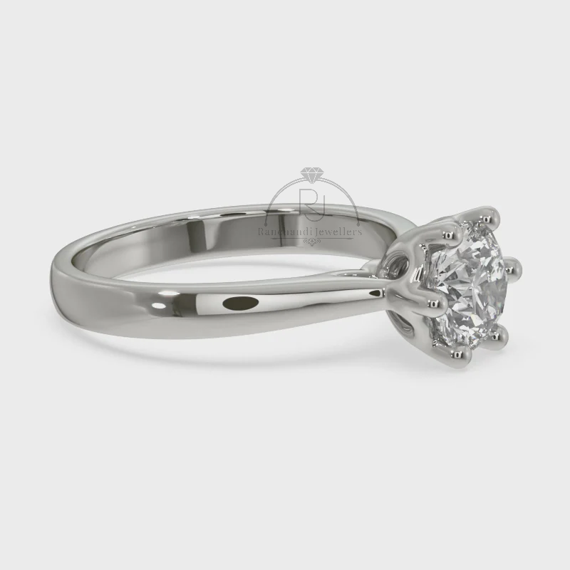 1.00 CT Lab Grown Solitaire Ring