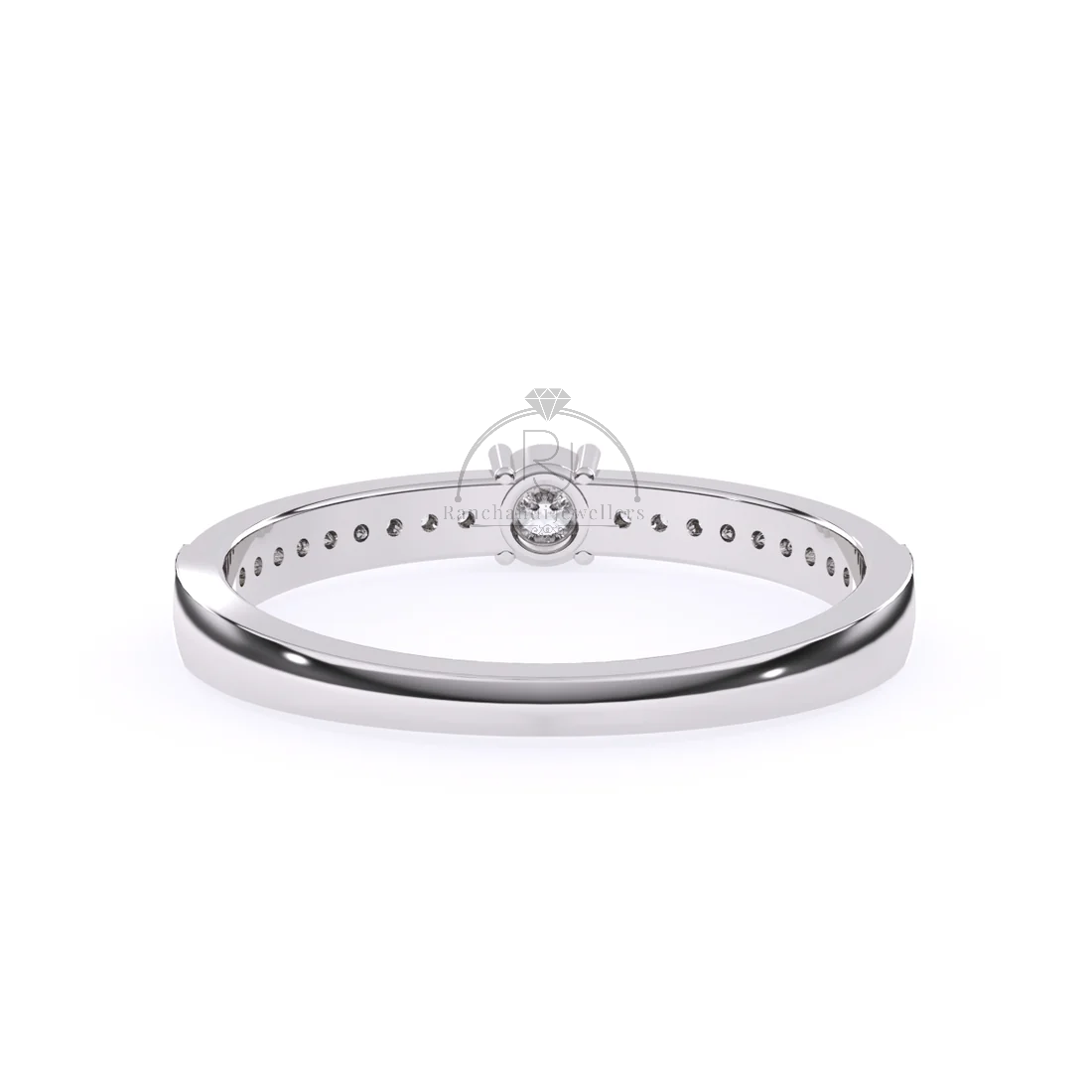 Light Lab Grown Solitaire Ring