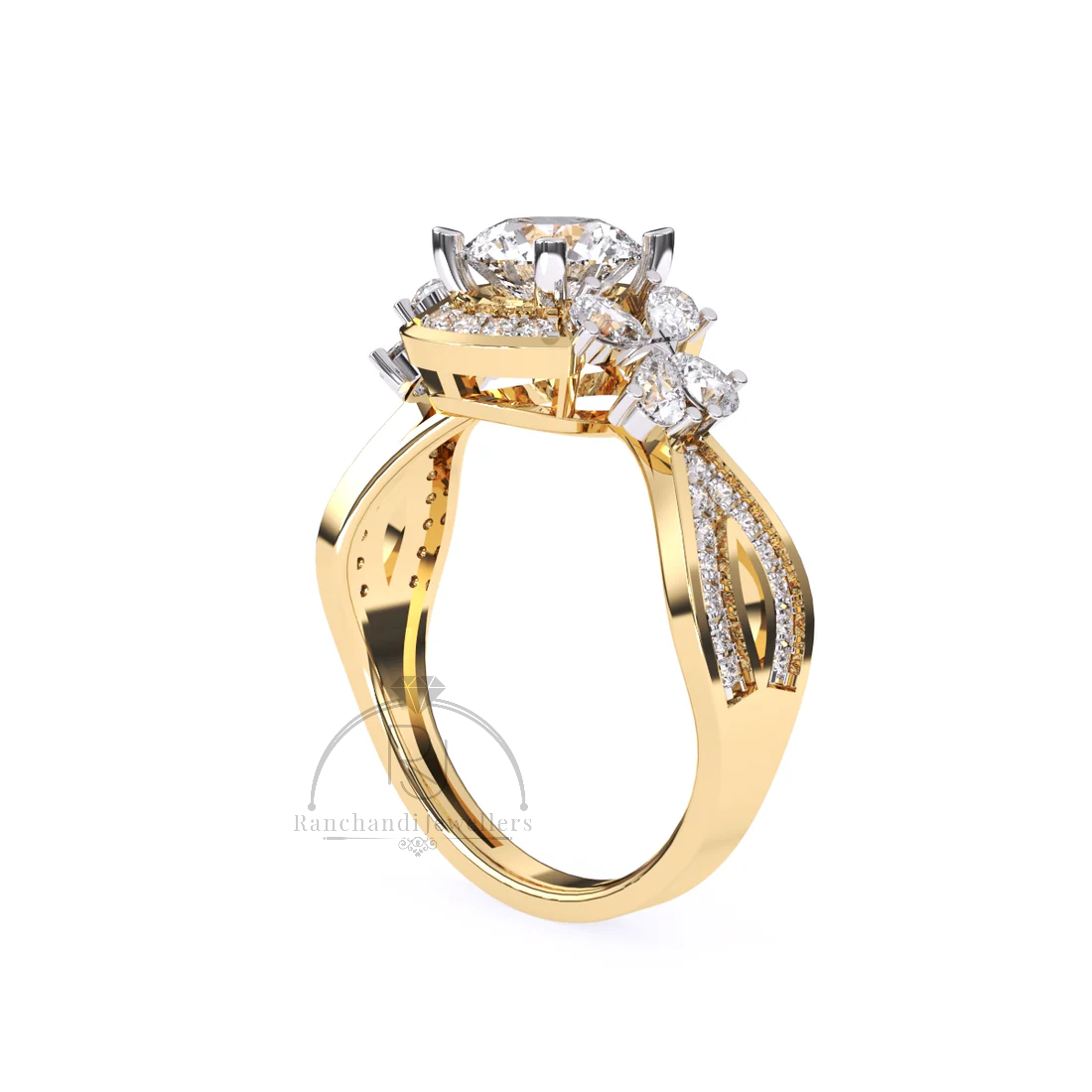 Round Cut 1.00 CT Lab Grown Solitaire Ring