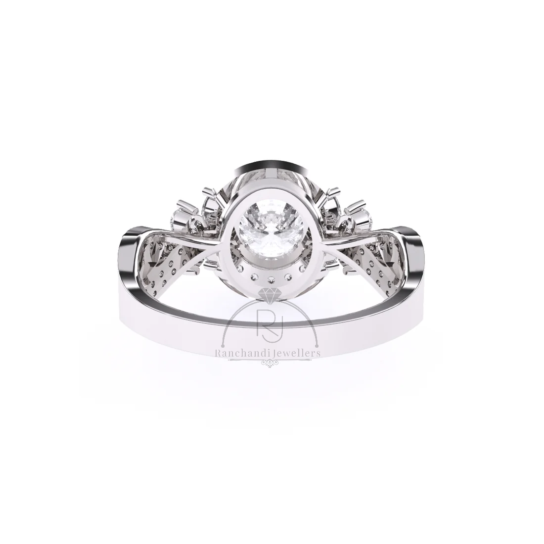 Round Cut 1.00 CT Lab Grown Solitaire Ring