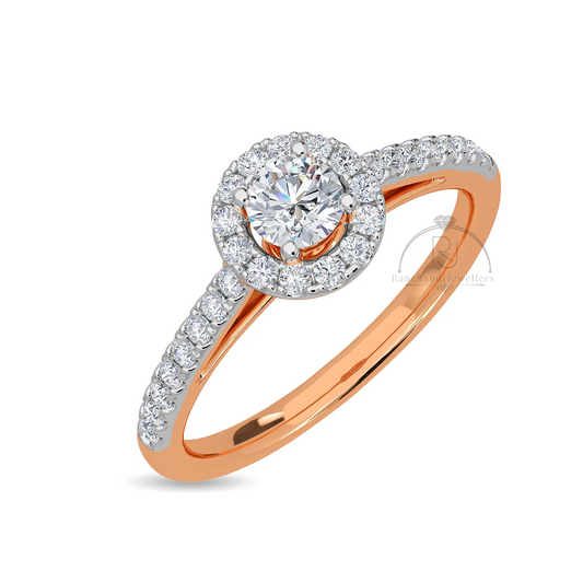 0.25 CT Lab Grown Solitaire Ring